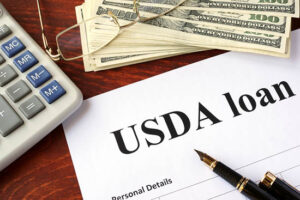 Usda,Loan,Form,And,Documents,On,A,Table.